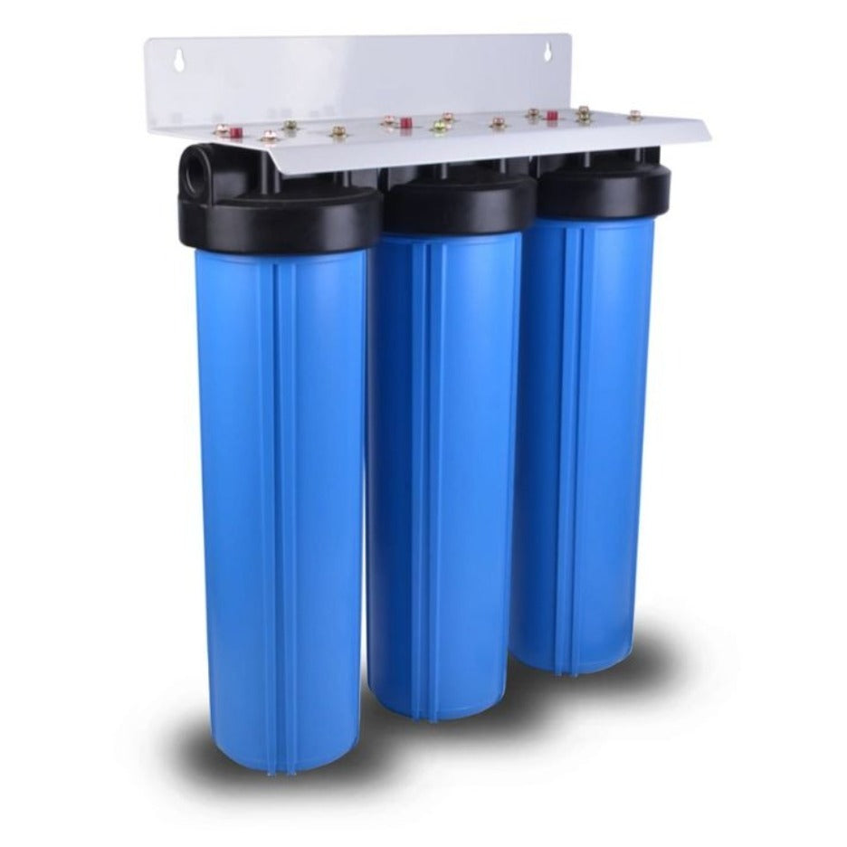 3-Stage Budget Complete Home Water Filtration System with Standard Cartridge Kit Including Metro Perth Installation