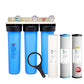 3-Stage Budget Complete Home Water Filtration System with Hard Water (Anti-Scale) Package