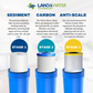 3-Stage Budget Complete Home Water Filtration System with Hard Water (Anti-Scale) Package