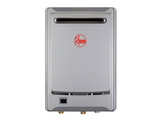 Rheem Integrity 876A12NF 12L 6 Star Continuous Flow Gas Water Heater (50°C Preset) Including Metro Perth Installation - Pacer Plumbing & Gas