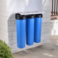 3-Stage Budget Complete Home Water Filtration System with Chlorine Cartridge Kit