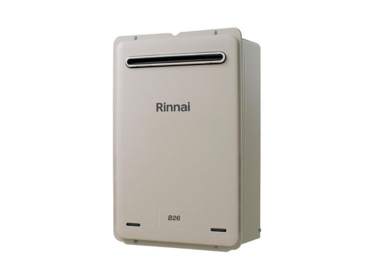 Rinnai Builders B26N50A 26L 6 Star Natural Gas Continuous Flow Hot Water Heater (50°C Preset) Including Metro Perth Installation - Pacer Plumbing & Gas